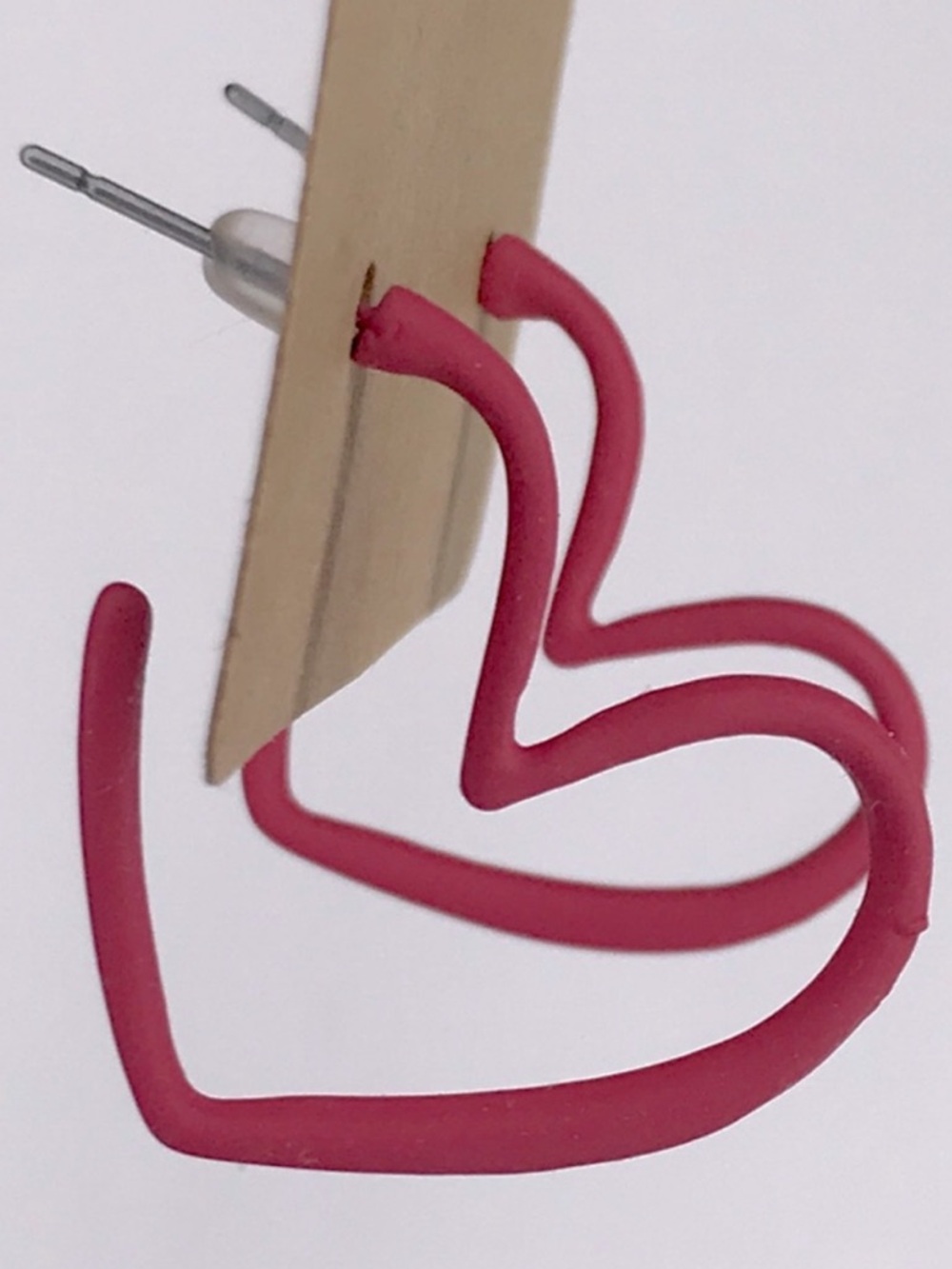 Heart Hoop Earrings